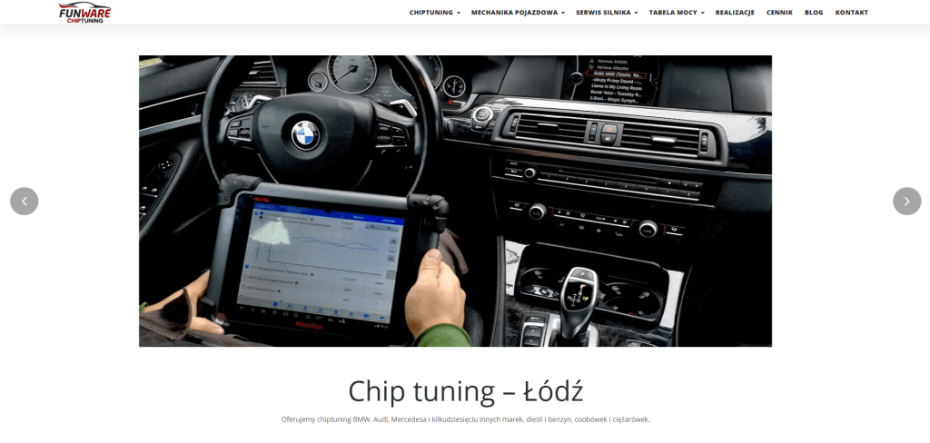 Chiptuning i Mechanika pojazdowa FUNWARE Łódź